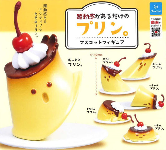 Yakudoukan ga Arudake no Pudding. Mascot Figure Capsule Toy (Bag)