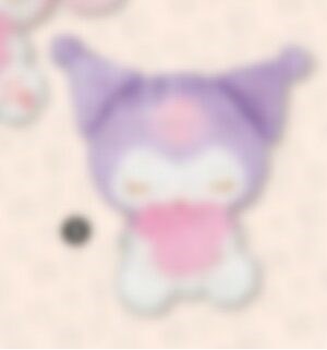 Sanrio Characters - Kuromi Sleepy Plush