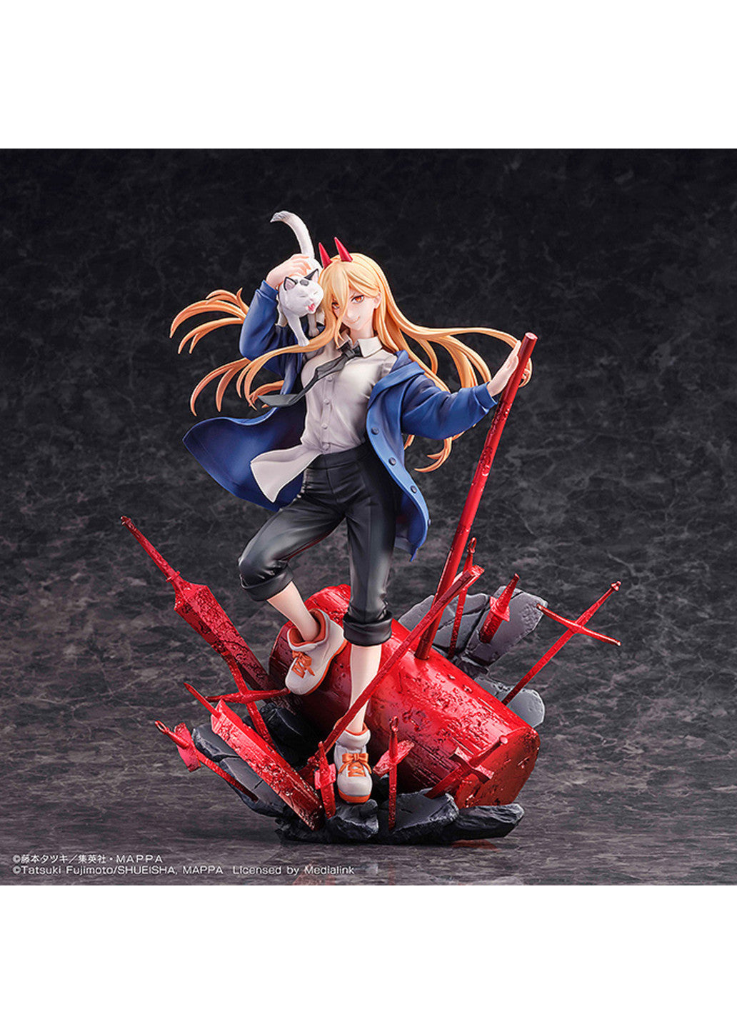 Power Meowy Rug Chainsaw Man Power & Meowy - Kadokawa