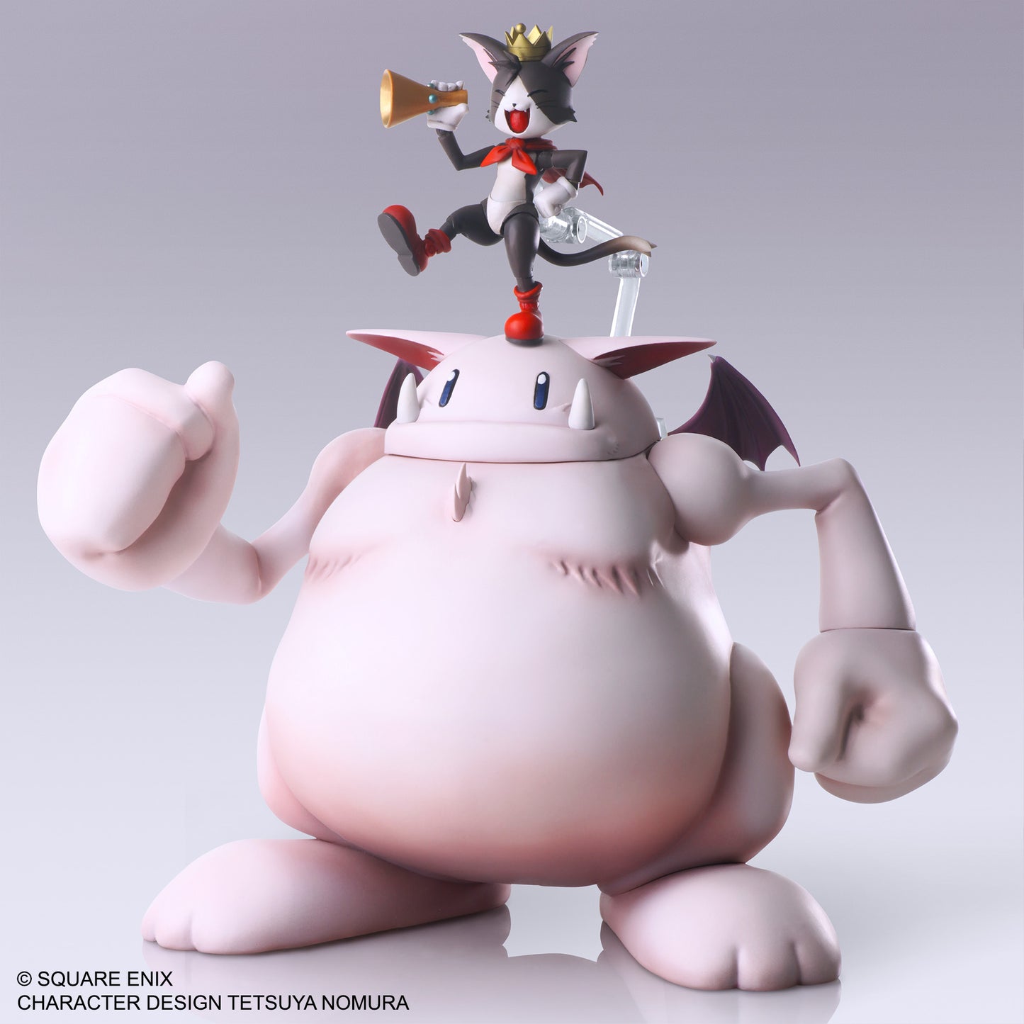 Final Fantasy VII Bring Arts Cait Sith & Fat Moogle