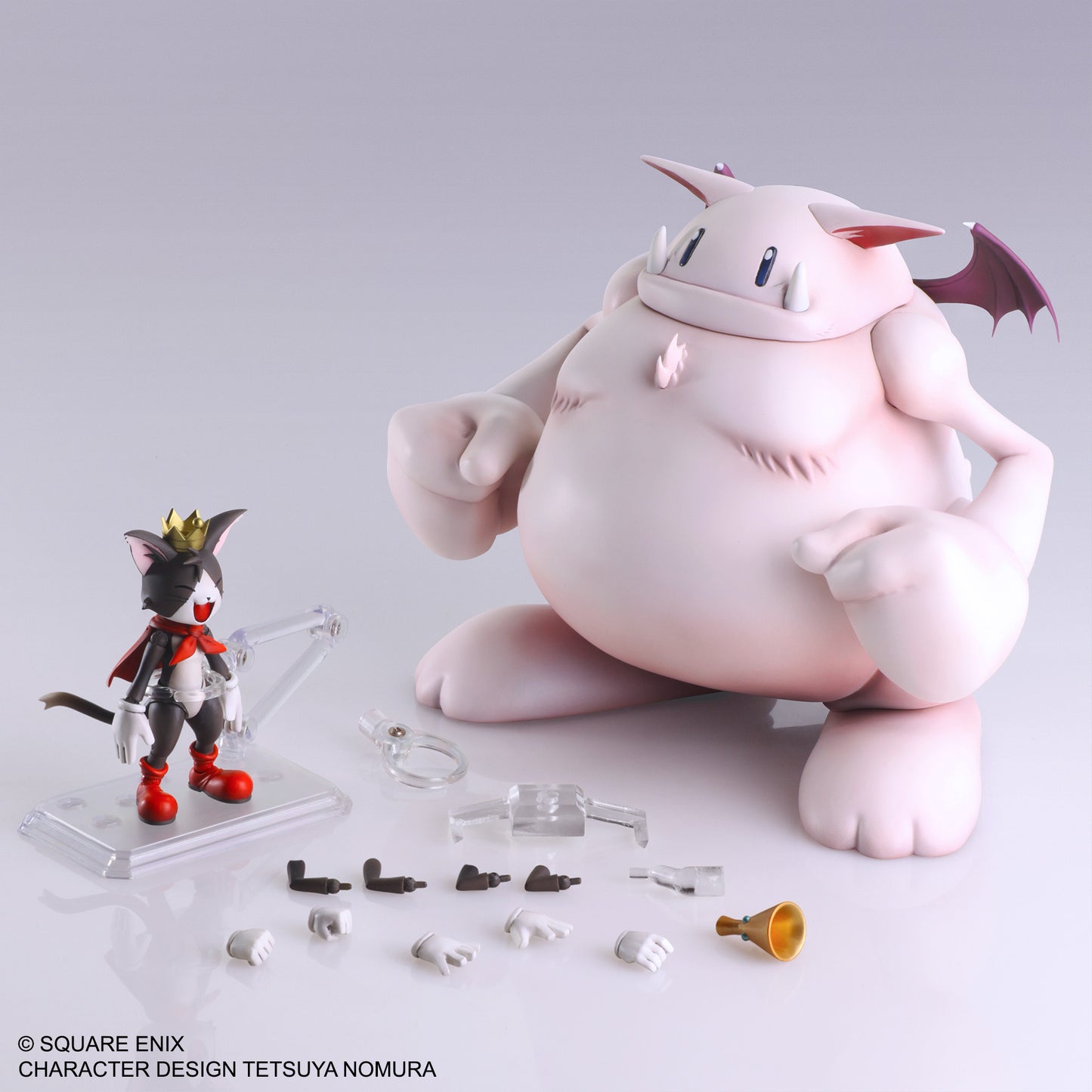 Final Fantasy VII Bring Arts Cait Sith & Fat Moogle