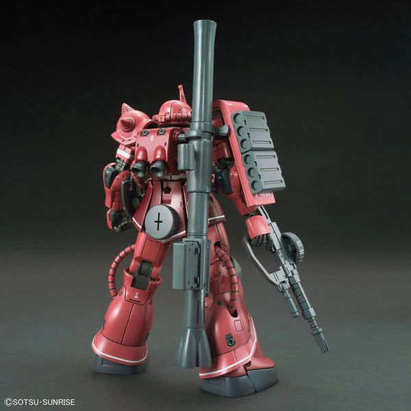 HG 1/144 MS06S ZAKU II PRINCIPALITY OF ZEON CHAR AZNABLE S MOBILE SUIT Red Comet Ver.