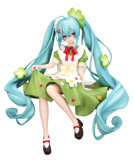 Hatsune Miku Noodle Stopper Figure Flower Fairy Clover