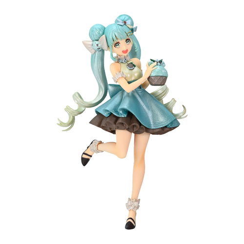 Hatsune Miku Sweet Sweets Series Figure - Hatsune Miku Chocolate Mint Pearl Color