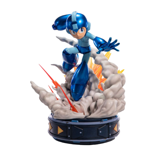 Mega Man XI - Mega Man Statue