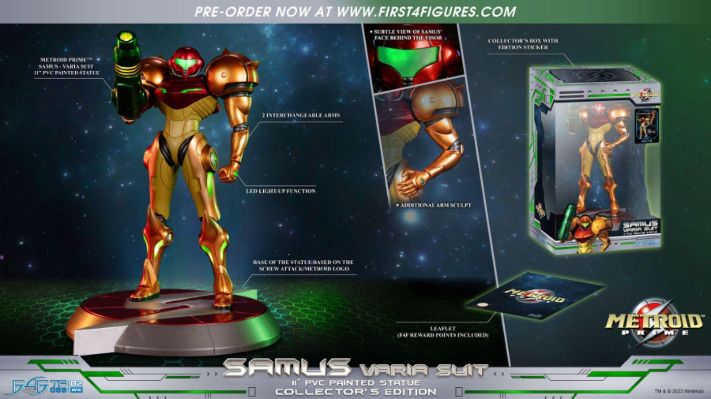 Metroid Prime - Samus Varia Suit PVC Statue [Collector's Edition]