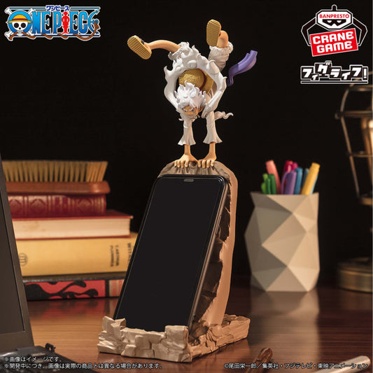 One Piece - Monkey D. Luffy Gear 5 Figure Phone Stand