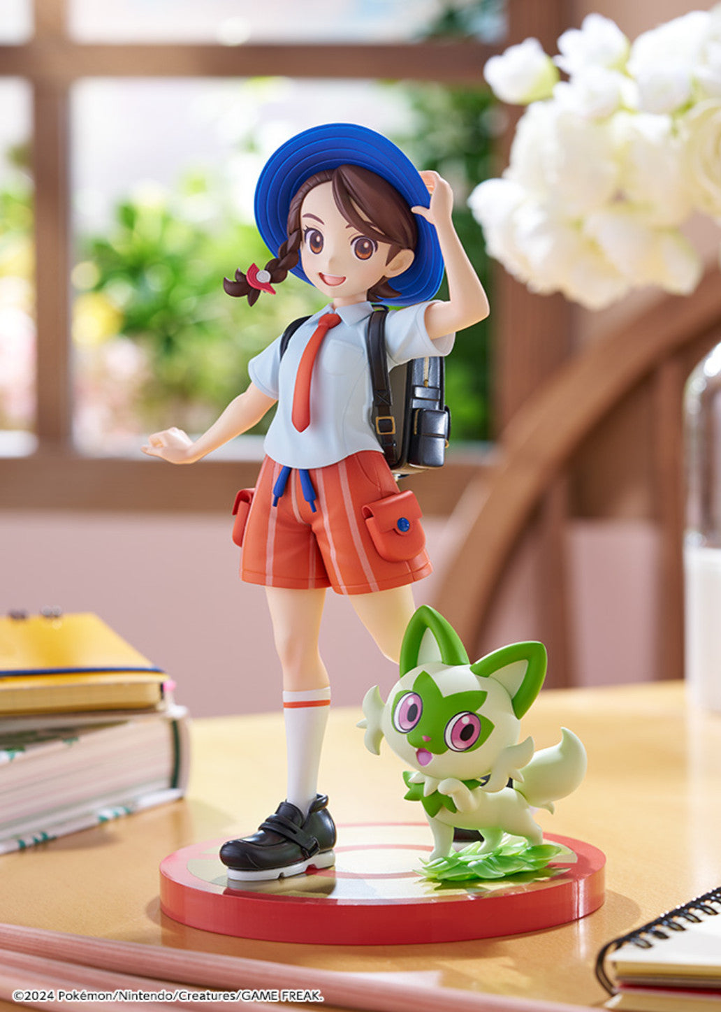 Pokemon Juliana with Sprigatito Artfx J Statue