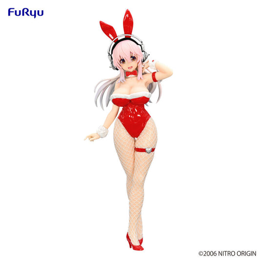 Super Sonico BiCute Bunnies Figure Red Color Ver.