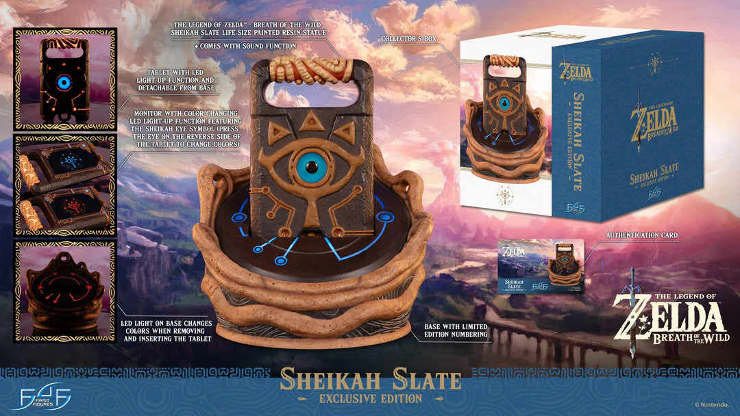 The Legend of Zelda: Breath of the Wild - Sheikah Slate Statue