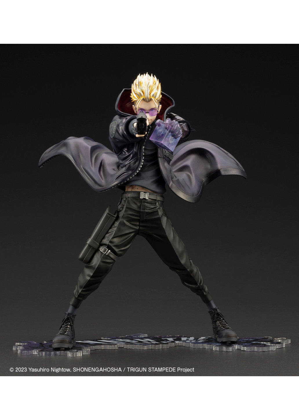 Trigun Stampede: Artfx J Vash the Stampede -The Gunman in Black Ver.